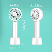 Laden Sie das Bild in den Galerie-Viewer, Tragbarer Mini-Ventilator für den Haushalt