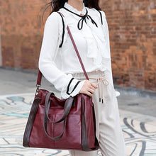 Laden Sie das Bild in den Galerie-Viewer, Neue Damenhandtasche aus weichem Leder