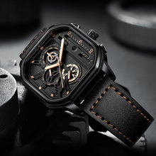 Laden Sie das Bild in den Galerie-Viewer, Stilvolle Quarzuhr Für Herren