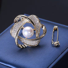 Laden Sie das Bild in den Galerie-Viewer, Einfache Elegante Seidenschalschnalle