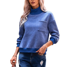 Laden Sie das Bild in den Galerie-Viewer, Wärmer Fleece-Thermooberteil mit Rollkragen