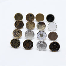 Laden Sie das Bild in den Galerie-Viewer, Abnehmbarer Jeansknopf Aus Metall