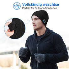 Laden Sie das Bild in den Galerie-Viewer, Bluetooth Mütze mit LED-Scheinwerfer