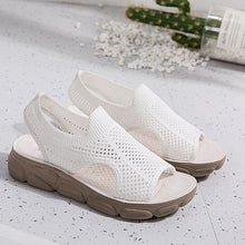 Laden Sie das Bild in den Galerie-Viewer, Geflochtene Sommersandalen für Damen