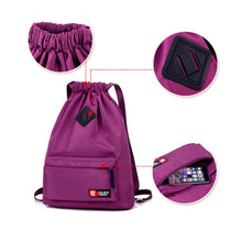 Laden Sie das Bild in den Galerie-Viewer, Wasserdichte Sporttasche mit Kordelzug