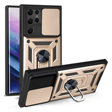 Laden Sie das Bild in den Galerie-Viewer, Linsenschutz Stoßfeste Handyhülle für Samsung