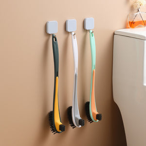 Doppelseitig beflockte Toilettenbürste