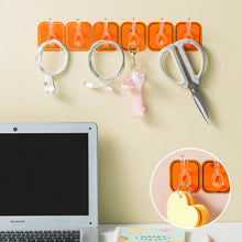 Laden Sie das Bild in den Galerie-Viewer, Multifunktionale transparente 6 Haken