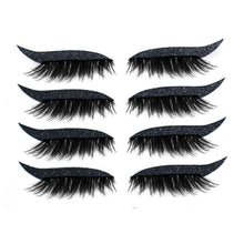 Laden Sie das Bild in den Galerie-Viewer, Wiederverwendbare Eyeliner und Wimpernaufkleber