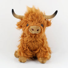 Laden Sie das Bild in den Galerie-Viewer, Kinderspielzeug - Plüschpuppe Kuh