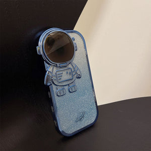Handyhülle mit Astronautenständer für iPhone