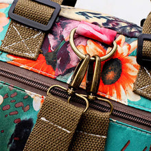 Laden Sie das Bild in den Galerie-Viewer, Multifunktionaler wasserdichter Rucksack mit Blumendruck