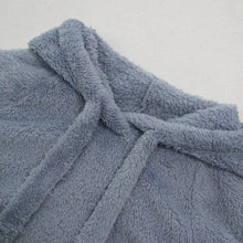 Laden Sie das Bild in den Galerie-Viewer, Einfarbiges Verdicktes Kapuzen-Sweatshirt