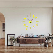 Laden Sie das Bild in den Galerie-Viewer, DIY Moderne Stanzfreie Wanduhr