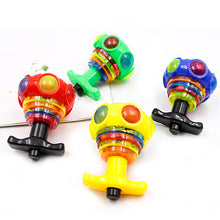 Laden Sie das Bild in den Galerie-Viewer, Glitzer UFO Musik Glänzendes KreiselSpielzeug