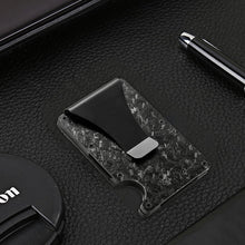 Laden Sie das Bild in den Galerie-Viewer, Kohlefaser-Geldbörse im Kartenetui-Stil