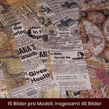 Laden Sie das Bild in den Galerie-Viewer, Vintage Aufkleber-Set für Jahre