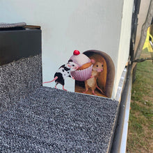 Laden Sie das Bild in den Galerie-Viewer, Mausloch 3D Wandaufkleber