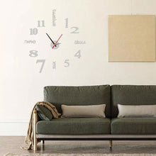 Laden Sie das Bild in den Galerie-Viewer, DIY Moderne Stanzfreie Wanduhr