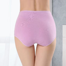 Laden Sie das Bild in den Galerie-Viewer, Damenunterwäsche mit hoher Taille aus Baumwolle