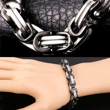 Laden Sie das Bild in den Galerie-Viewer, Trendiges Edelstahlarmband im Hip-Hop-Stil