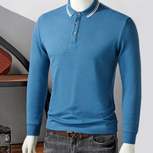 Laden Sie das Bild in den Galerie-Viewer, Einfarbiges Poloshirt mit Revers