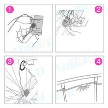 Laden Sie das Bild in den Galerie-Viewer, Fahrrad Nachtreitlicht