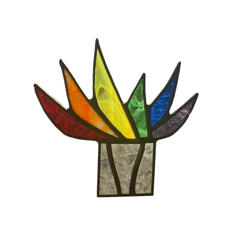 Botanische Gartendekoration aus Acryl