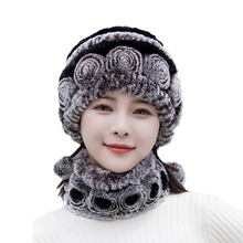 Laden Sie das Bild in den Galerie-Viewer, Rex-Kaninchenfellmütze