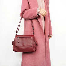 Laden Sie das Bild in den Galerie-Viewer, Damen Lässige klassische Umhängetasche mit großem Fassungsvermögen