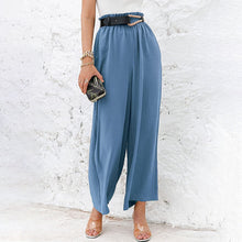 Laden Sie das Bild in den Galerie-Viewer, Lässige Lockere Hose mit hoher Taille