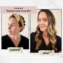 Laden Sie das Bild in den Galerie-Viewer, Hitzefreies Lockenstab Stirnband