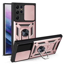 Laden Sie das Bild in den Galerie-Viewer, Linsenschutz Stoßfeste Handyhülle für Samsung