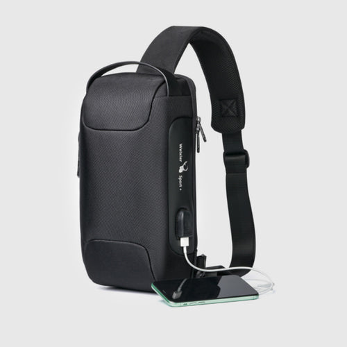 USB-Brusttasche Für Herren