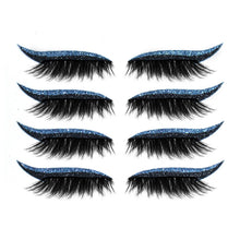 Laden Sie das Bild in den Galerie-Viewer, Wiederverwendbare Eyeliner und Wimpernaufkleber