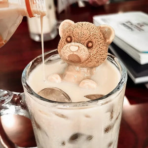3D Teddybär Eiswürfelbereiter