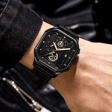 Laden Sie das Bild in den Galerie-Viewer, Stilvolle Quarzuhr Für Herren