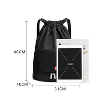 Laden Sie das Bild in den Galerie-Viewer, Sportrucksack Aus Nylon Mit Kordelzug