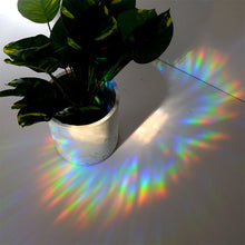 Laden Sie das Bild in den Galerie-Viewer, Adsorption Regenbogen Glas Fenster Aufkleber (Zufälliger Stil, 10 Stück)