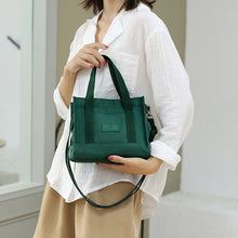 Laden Sie das Bild in den Galerie-Viewer, Einfarbige Mehrschichtige Umhängetasche für Pendler