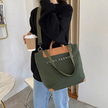 Laden Sie das Bild in den Galerie-Viewer, Klassische Segeltuchtasche