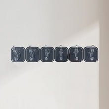 Laden Sie das Bild in den Galerie-Viewer, Multifunktionale transparente 6 Haken