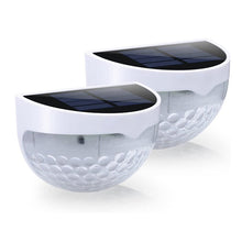 Laden Sie das Bild in den Galerie-Viewer, LED Halbkreis Stufenleuchte Wandleuchte Zaunleuchte