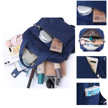Laden Sie das Bild in den Galerie-Viewer, Superleichter Rucksack Wasserdichte Nylonstofftasche