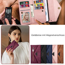 Laden Sie das Bild in den Galerie-Viewer, Handytasche aus Leder in Briefumschlagform