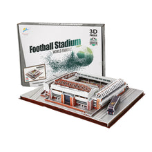 Laden Sie das Bild in den Galerie-Viewer, 3D dreidimensionales Fußballfeld-Puzzle