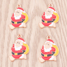 Laden Sie das Bild in den Galerie-Viewer, Weihnachten Schneemann und Schneeflocke Anhänger