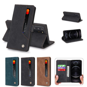 3-in-1 Handyhülle aus Leder für IPhone