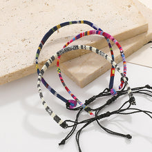 Laden Sie das Bild in den Galerie-Viewer, Geflochtenes Regenbogen-Armband