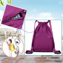 Laden Sie das Bild in den Galerie-Viewer, Wasserdichte Sporttasche mit Kordelzug